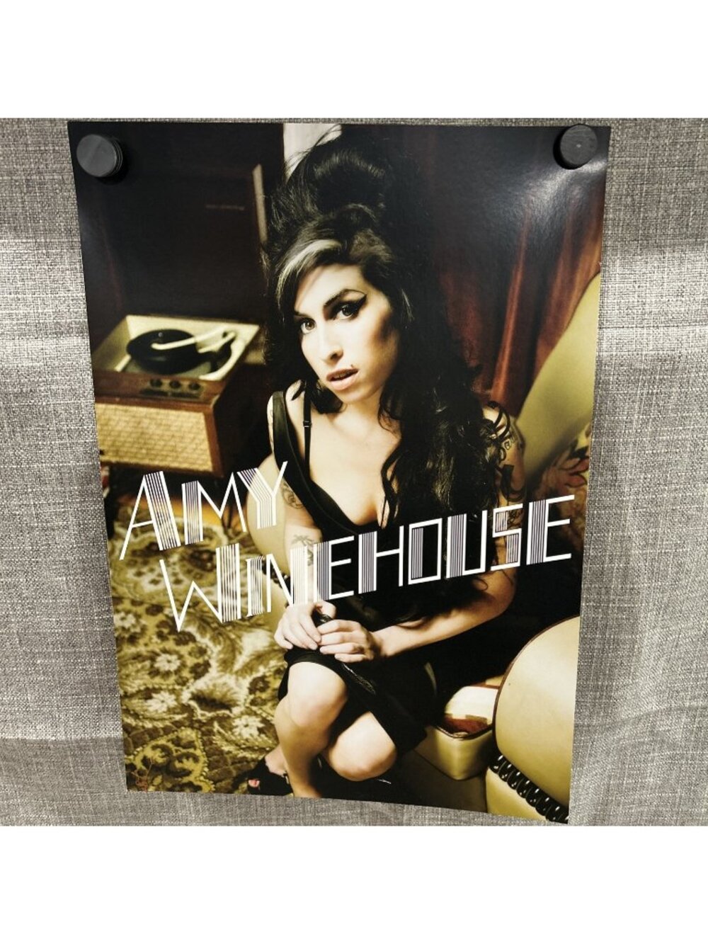 Amy Whinehouse NECA Limited Edition Licensed Poster 13x19 Rare!